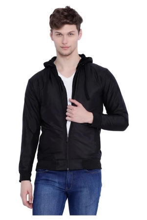 campus-sutra-black-casual-jacket-m