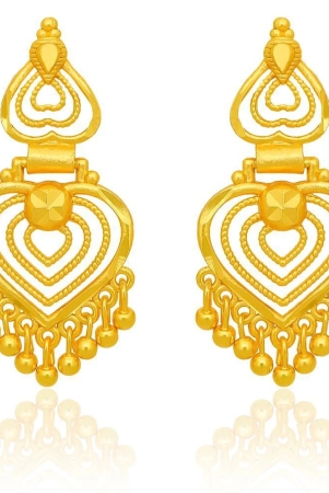 luv-fashion-golden-jhumki-earrings-pack-of-1-golden