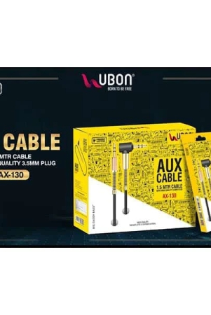 ubon-ax-130-15mtr-with-high-quality-35mm-plug-aux-cable-black