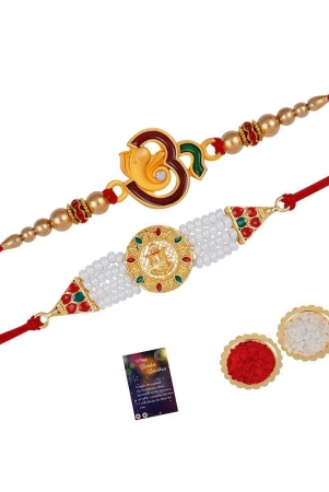 silver-shine-red-religious-rakhi-pack-of-2-none