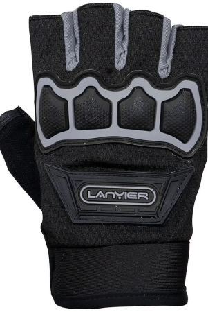 zaysoo-gray-nylon-mens-biker-gloves-pack-of-1-gray