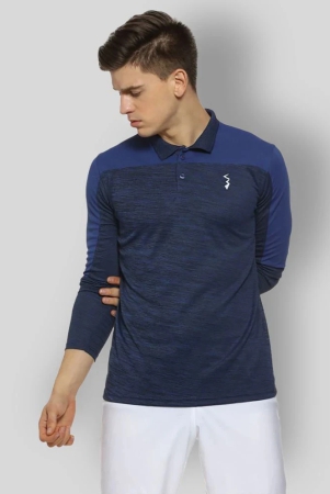 campus-sutra-navy-blue-polyester-regular-fit-mens-sports-polo-t-shirt-pack-of-1-m