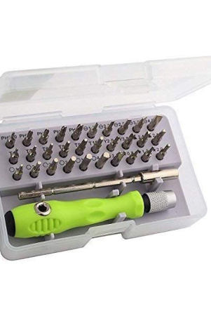 mesto-32-in-1-screwdriver-set-with-magnetic-extension-rod-green-tool-kit-32-hand-tool