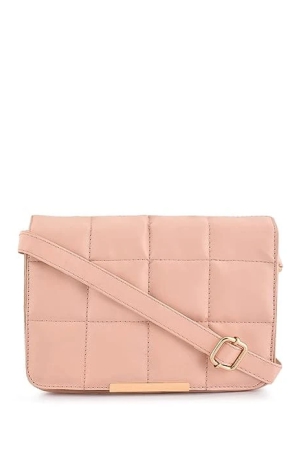 Lychee bags women Pu Pink Sling Bag