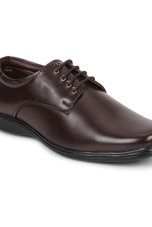 urbanmark-brown-mens-derby-formal-shoes-none