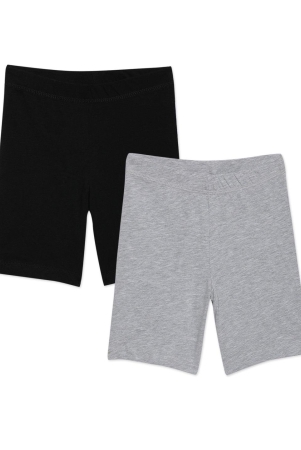 girls-shorts-solid-grey-and-black-combo-pack-of-2-11-12-years