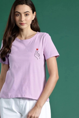 aktif-lavender-cotton-blend-regular-fit-womens-t-shirt-pack-of-1-none