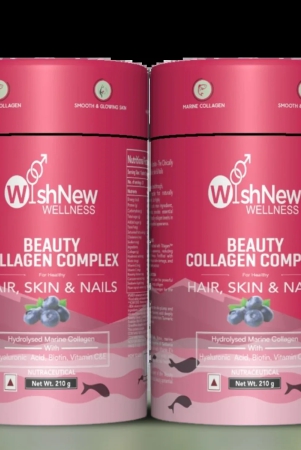 wishnew-wellness-beauty-collagen-complex-21-servings-berry-flavor-nourishment-for-healthy-hair-skin-nails-1-sachet-10g-daily-pack-of-2