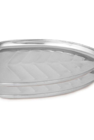 dynore-2-pcs-stainless-steel-silver-tray-silver