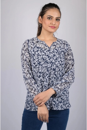 flower-printed-top-for-women-western-top-stylish-top-for-women-party-with-full-sleeve-blue-white-floral-print-top-otl-tps10101-blue-xxl