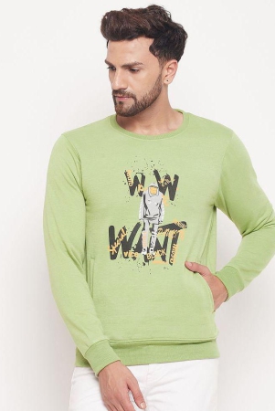 lycos-sea-green-fleece-regular-fit-mens-sweatshirt-pack-of-1-none