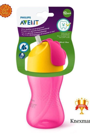 philips-avent-pink-plastic-straw-sippers-baby-sipper-bottle-baby-bottle