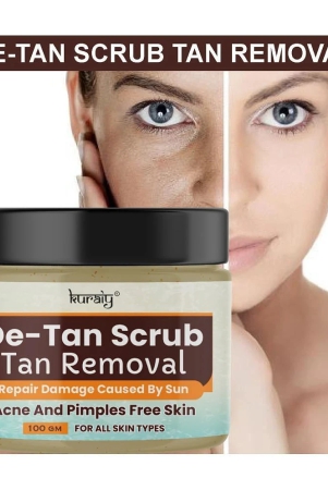 kuraiy-de-tan-face-scrub-tan-removal-face-scrub-suitable-for-all-skin-types-100g