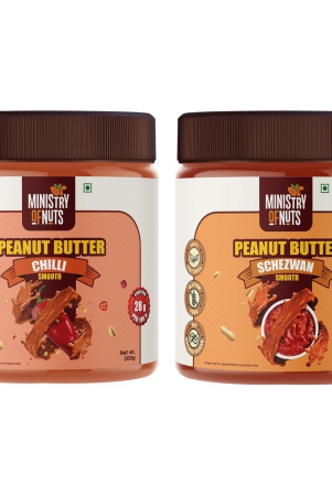 ministyry-of-nuts-schezwan-smooth-peanut-butter-200g-chilli-smooth-peanut-butter-200g-total-400g