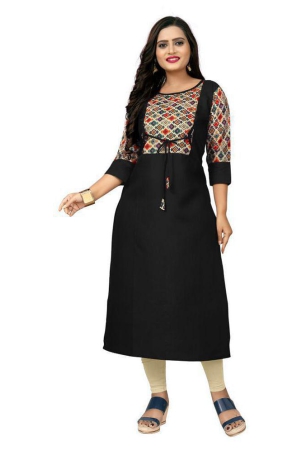 rangrasiya-black-cotton-blend-womens-straight-kurti-pack-of-1-6xl