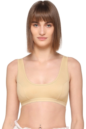 sona-women-full-coverage-non-padded-comfortable-skin-sports-bra-010-for-gym-running-exercise-workout-m-skin-cotton