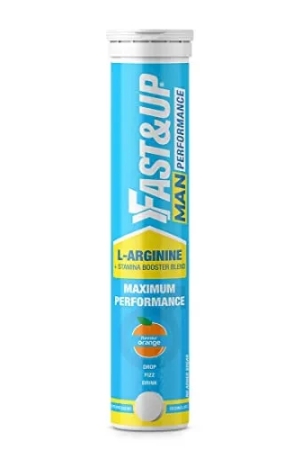 fastup-man-performance-1500mg-fast-absorbing-l-arginine-with-stamina-booster-blend-helps-maximize-energy-and-blood-flow-for-man-tube-of-20-tablets-orange-flavor