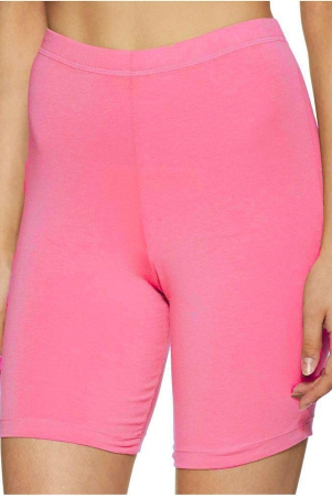 outflits-pink-cotton-solid-shorts-single-xl