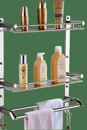 well-set-by-multi-use-rack-kitchen-bathroom-accessories-stainless-steel-wall-shelf-number-of-shelves-2-steel