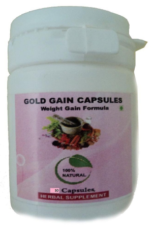 BioMed GOLD GAIN CAPSULES ( Weight Gain) 30 no.s Unflavoured