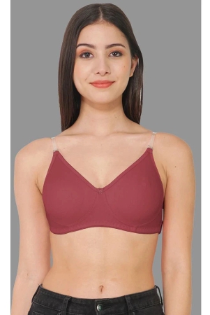 madam-burgundy-cotton-blend-lightly-padded-womens-everyday-bra-pack-of-1-none