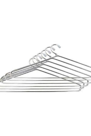 handa-stainless-steel-standard-clothes-hangers-pack-of-6-