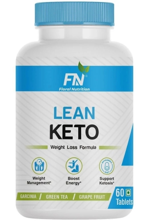 Floral Nutrition Lean keto Fat Burner (Weight Loss) for Women & Men 60 no.s Fat Burner Tablet