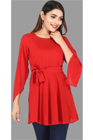 smien-red-rayon-womens-tunic-pack-of-1-none