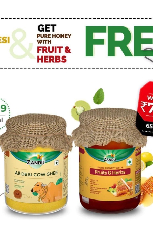 a2-desi-cow-ghee-500ml-free-pure-honey-with-fruits-herbs-650g