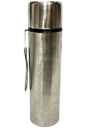 dynore-1000-ml-flask-silver-steel-flask-1000-ml-silver