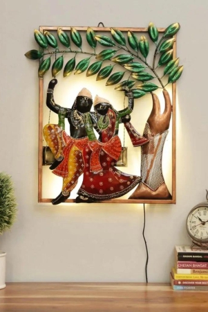 Big size Radha Krishna LED wall hanging decor