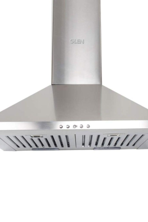 glen-60-cm-1000-m3hr-pyramid-chimney-with-7-years-warranty-on-product-baffle-filters-push-buttons-6075-ss-silver