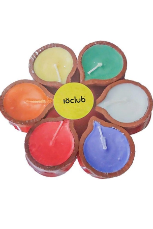 colourful-wax-clay-diyas