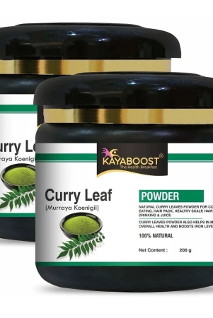 kayaboost-curry-leaves-powder-for-hair-growth-eating-food-pack-of-2-400-g