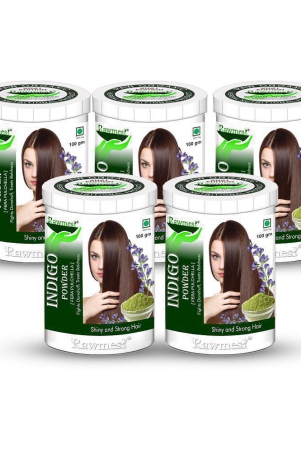 rawmest-natural-indigo-powder-hair-scalp-treatment-500-g-pack-of-5