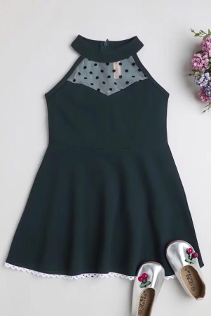 addyvero-dark-green-lycra-girls-fit-and-flare-dress-pack-of-1-none