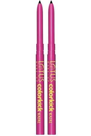 lotus-makeup-colorkick-kajal-black-pencil-stick-smudge-proof-water-proof-028g-pack-of-2