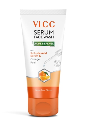 vlcc-serum-facewash-100-ml-with-salicylic-acid-serum-orange-peel-for-deep-pore-clean-dermatologically-tested