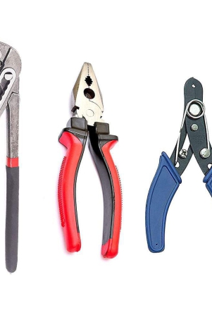 kadio-hand-tools-combo-set-with-8-rubber-grip-combination-plier-10-pump-plier-wire-cutter-set-of-3