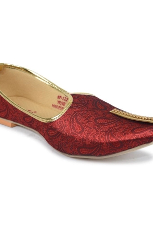 ajanta-red-mens-mojaris-none