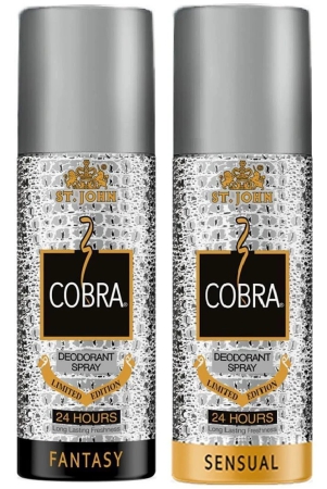 st-john-cobra-sensual-fantasy-150ml-each-deodorant-spray-for-men-150-ml-pack-of-2-