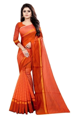 apnisha-orange-cotton-silk-saree-single-orange