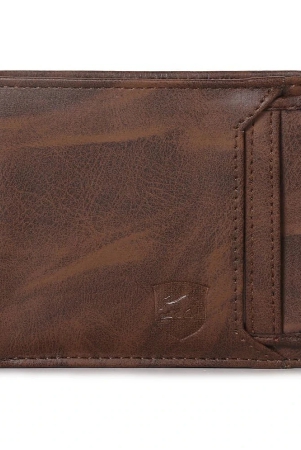 samtroh-brown-pu-mens-two-fold-wallet-pack-of-1-brown