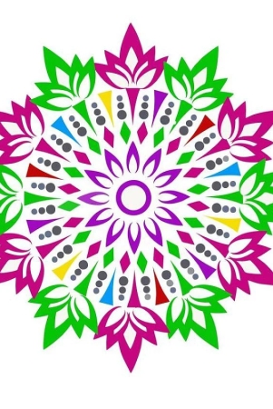 decor-villa-multicolour-paper-rangoli-pack-of-1