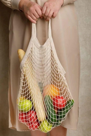 Cotton Mesh Shopping Bag