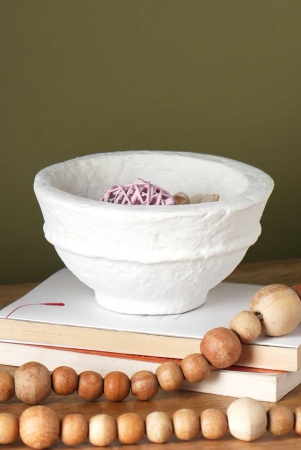 Paper Mache Bowl, Sculpture Tabletop