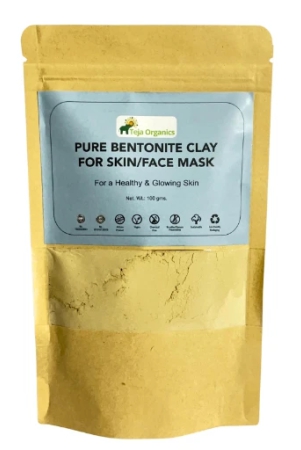 teja-organics-pure-bentonite-clay-for-skinface-mask-100-gm