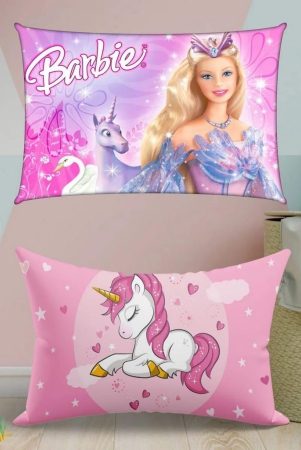 unicorn-pillow-barbie-cover-18x12-inches-set-of-2