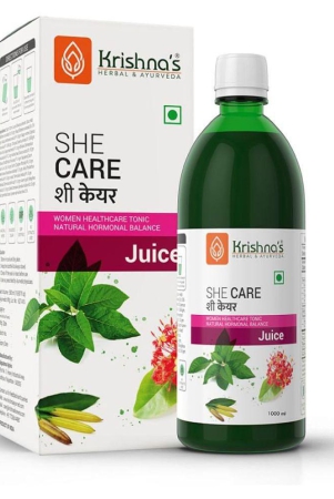 krishnas-herbal-ayurveda-she-care-juice-1000-ml