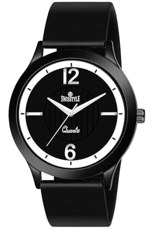 swisstyle-black-silicon-analog-mens-watch